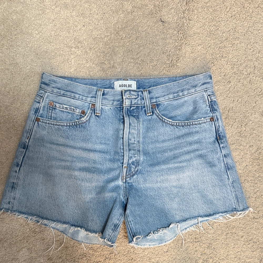 Agolde Parker Long Shorts